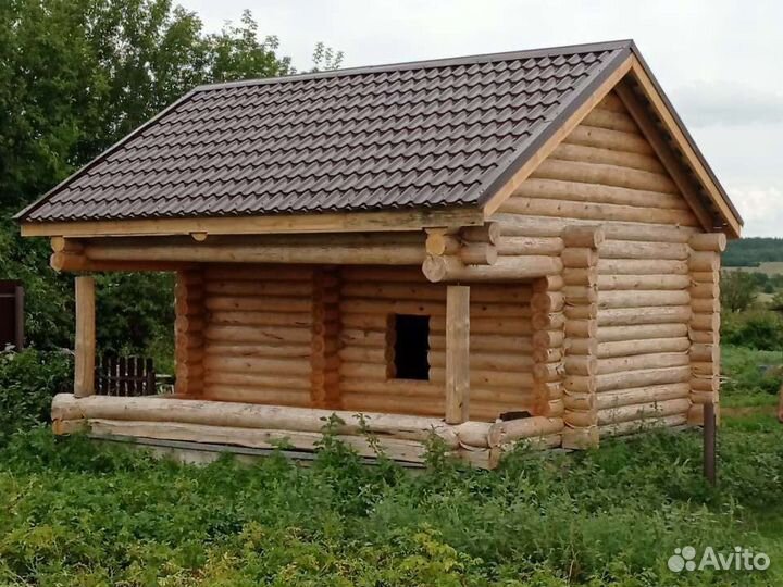 Срубы дома бани отделка под ключ