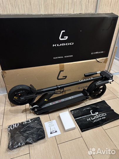 Электросамокат kugoo s3 новый