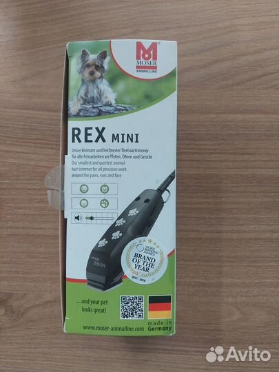 Машинка для стрижки животных Moser rex mini