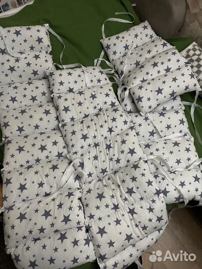 Бортики для детской кроватки