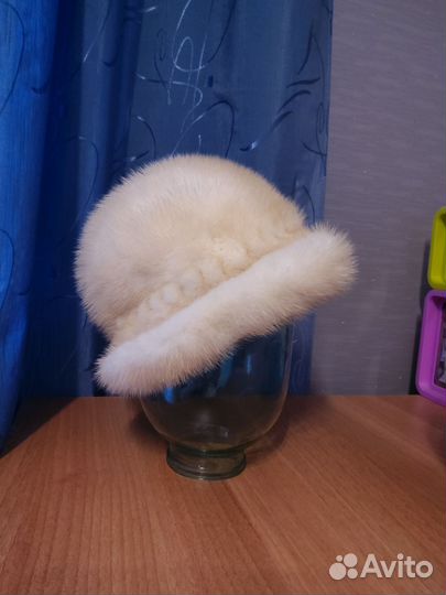 Шапка норковая женская