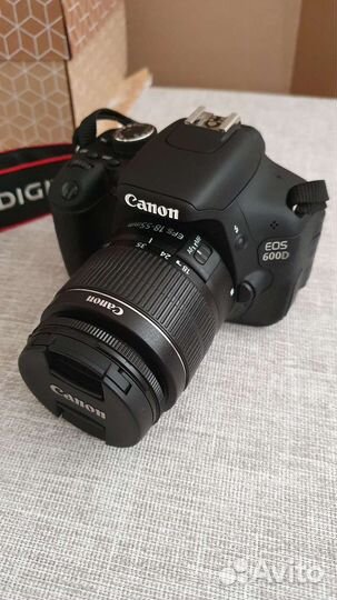 Зеркальный фотоаппарат canon 600d