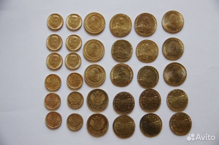 Царские реплики монет