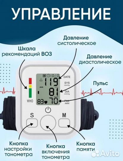 Тонометр автоматический новый