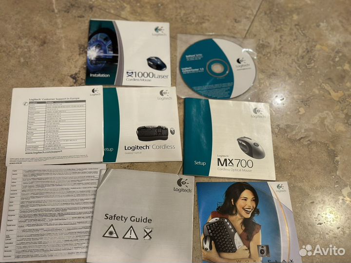 Диск Logitech SetPoint 2.11c logitech control