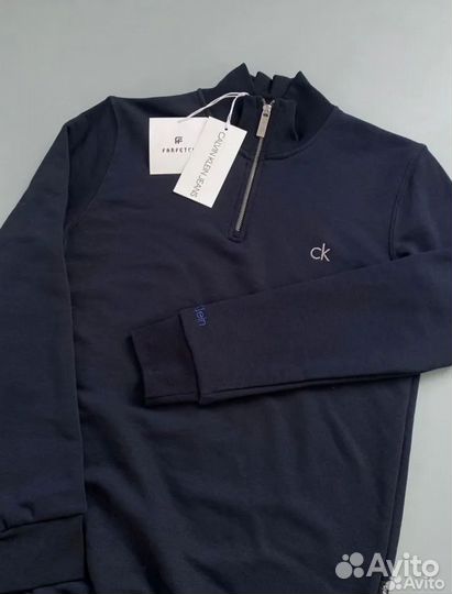 Свитер полузамок calvin klein