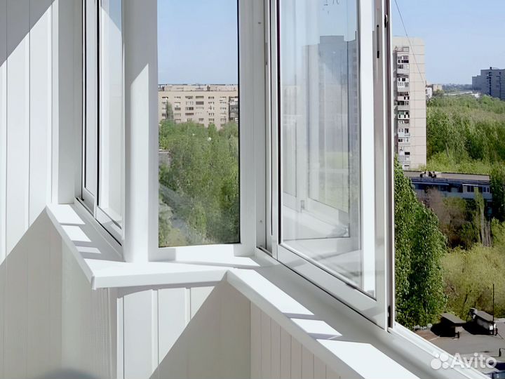 Остекление балконов и лоджий под ключ