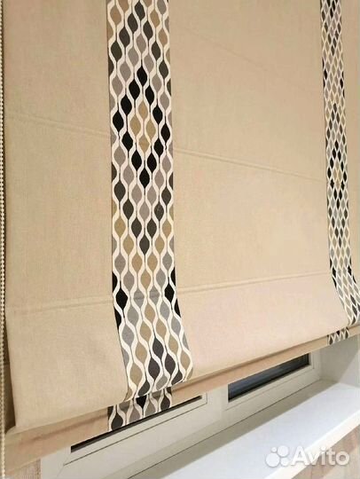 Римские шторы на пластиковые окна