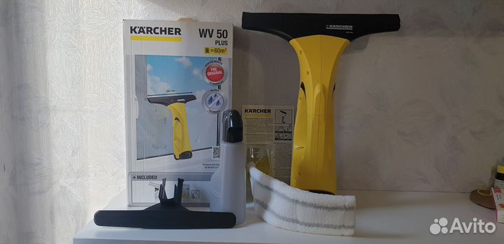 Стеклоочиститель karcher wv 50 plus