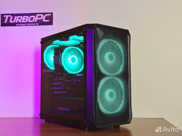 Игровой компьютер Intel 12100f и RTX 4060
