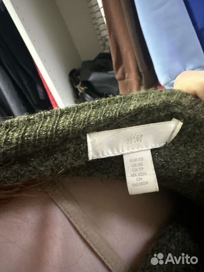 Свитер короткий h&m