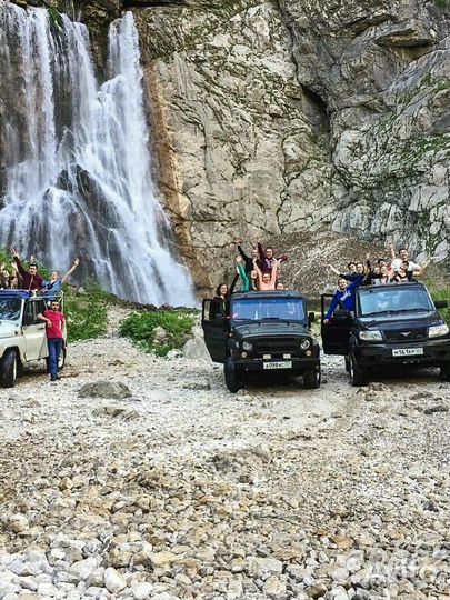 Джип тур Абхазии на 13 часов