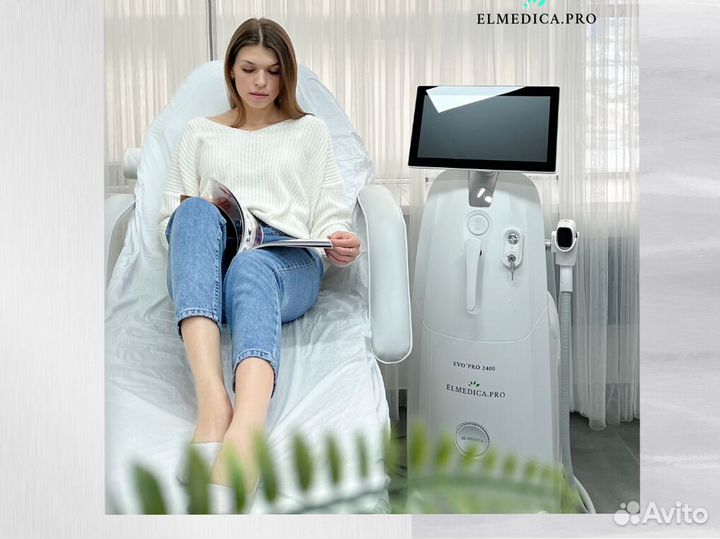 Аппарат лазерной эпиляции Evo’Pro 2400 Вт 2024