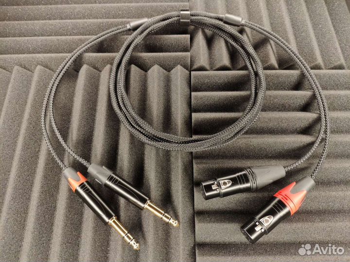 2 Xlr гнездо на 2 jack 6,3 стерео Cordial CMG 2