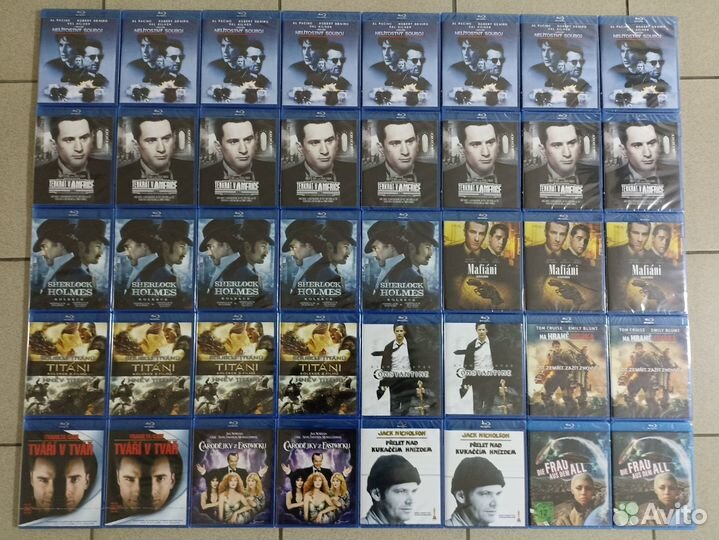 Продажа импортных блюрей с русским переводом