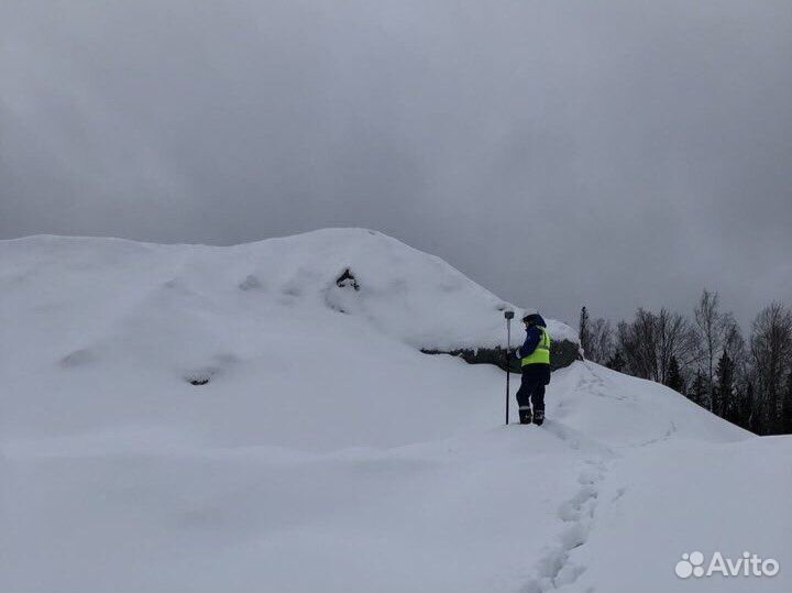 Геодезическая съемка.Вынос границ участка