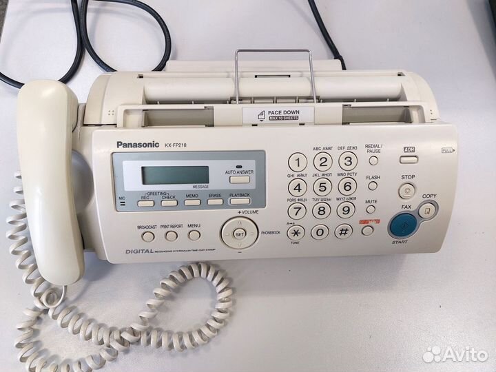 Факсы Panasonic KX-FP218 KX-FP343 KX-FP148