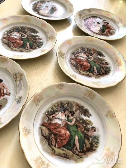 Тарелки Мадонна ГДР Kahla