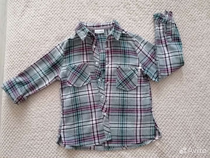 Рубашка фланель 134