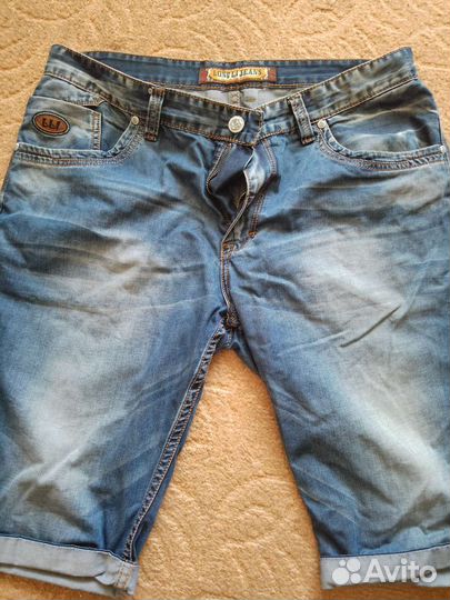 Шорты джинсовые мужские 58