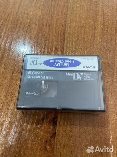 Касета чистящая mini dv head cleaner sony