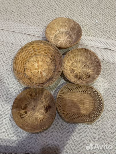 Плетеные корзинки