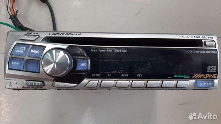 Автомагнитола alpine CDM 9807 RB