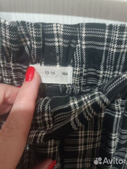 Брюки укороченные Zara