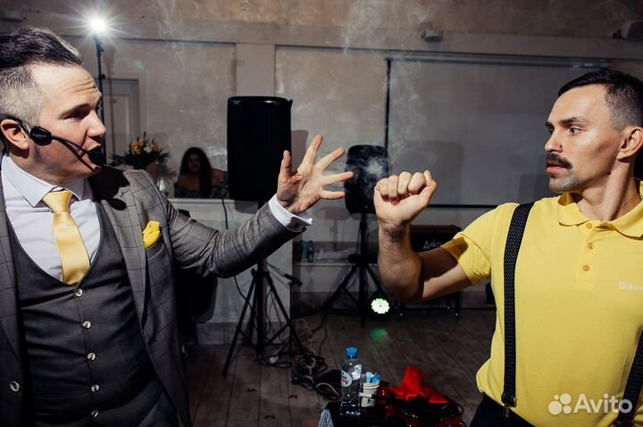 Фокусник-иллюзионист на свадьбу, юбилей, корпорат