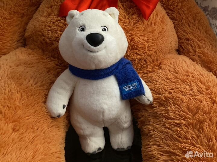 Мягкая игрушка медведь Сочи 2014