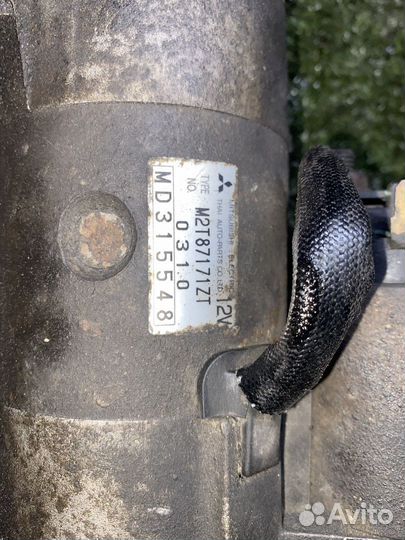 Стартер 4D56T Mitsubishi L200 K74T MD315548