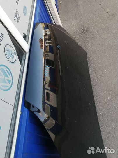 Капот Ford Focus 2 2007 чёрный