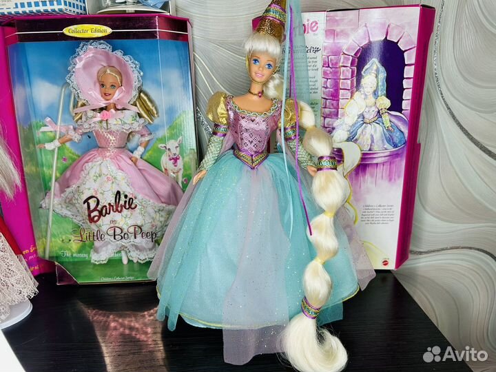 Куклы принцессы Барби Рапунцель Спящая красавица
