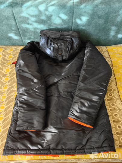Куртка зимняя,Парка Alpha Industries N-3B Slim Fi