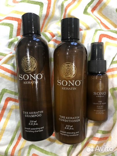 Шампунь, кондиционер, уход Sono