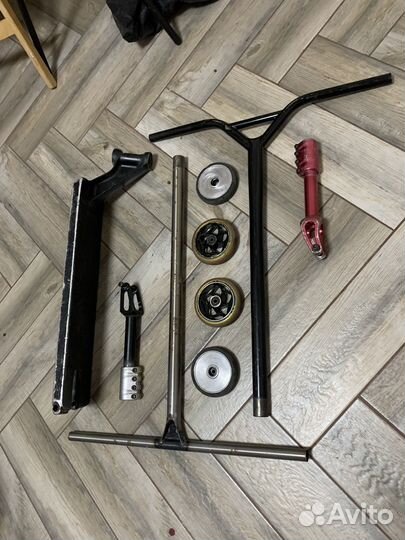 Детали на трюковой самокат