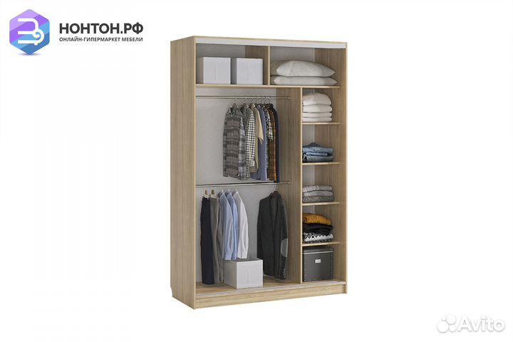 Шкаф-купе Гранд 1-600 Амели дуб сонома
