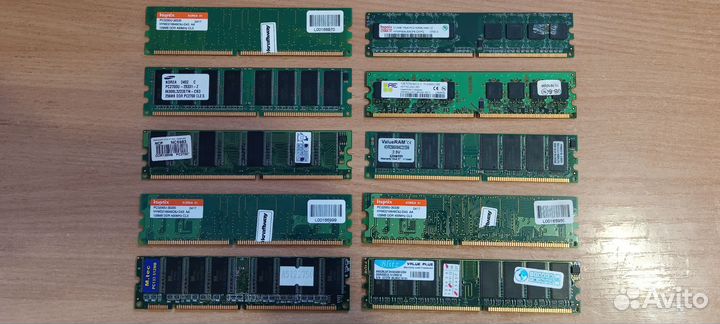 Разная оперативная память