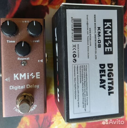 Гитарная педаль Kmise Digital Delay KM 08