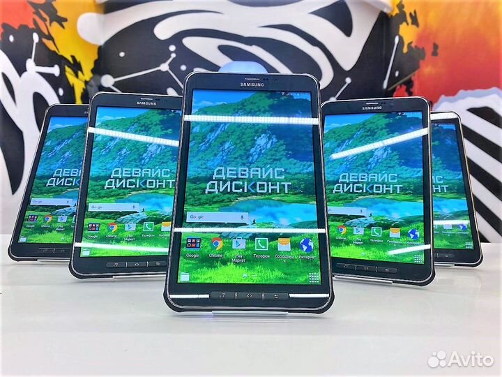Бронебойные планшеты Samsung Galaxy Tab Active