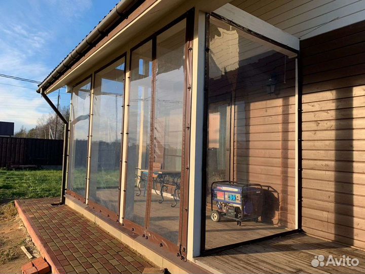 Мягкие окна для беседки, террасы, дома