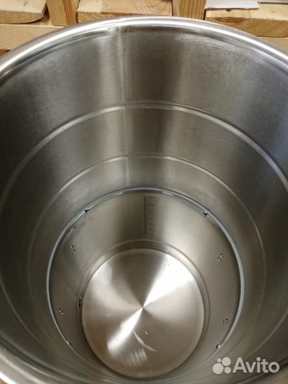 Перегонный куб кастрюля 100 л с увеличителем Люкс