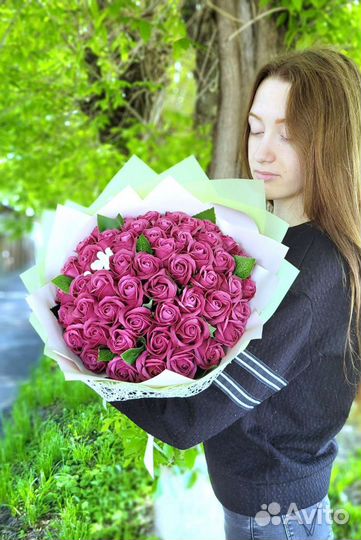 Мыльные цветы, розы, букеты из мыла, 1 сентября