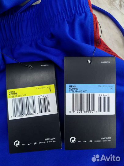 Шорты футбольные Nike FCB, оригинал, раз S/M/L