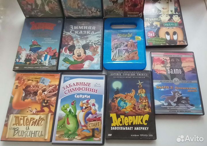 Dvd диски мультфильмы