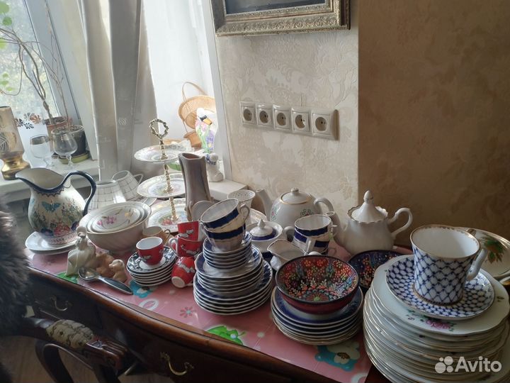 Посуда фарфор СССР и новая