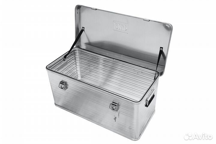 Ящик алюминиевый риф с замком 782х385х379мм дхшхв