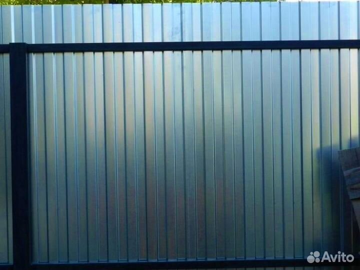 Забор из профнастила