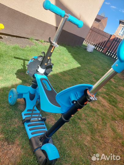 Самокат детский трехколесный
