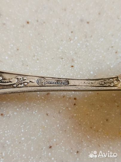 Ложки кофейные СССР мельхиор, серебрение